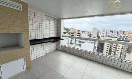 Apartamento com 3 dormitórios à venda, 134 m² por R$ 1.343.347,40 - Canto do Forte - Praia Grande/SP