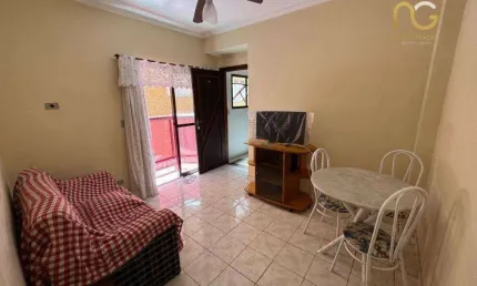 Apartamento com 1 dormitório à venda, 60 m² por r$ 295.000,00 - tupi - praia grande/sp