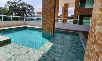 Apartamento com 2 dormitórios à venda, 69 m² por r$ 480.000,00 - vila guilhermina - praia grande/sp