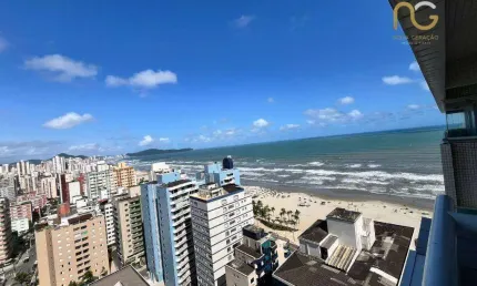 Apartamento à venda, 102 m² por R$ 870.000,00 - Tupi - Praia Grande/SP