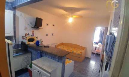 Kitnet com 1 dormitório à venda, 30 m² por R$ 185.000,00 - Aviação - Praia Grande/SP