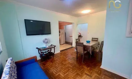 Apartamento com 1 dormitório à venda, 80 m² por R$ 320.000,00 - Boqueirão - Praia Grande/SP