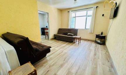 Kitnet com 1 dormitório à venda, 30 m² por R$ 215.000,00 - Canto do Forte - Praia Grande/SP