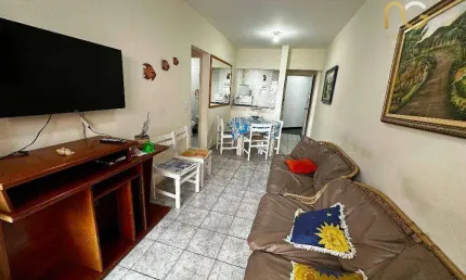 Apartamento com 2 dormitórios à venda, 68 m² por r$ 330.000,00 - aviação - praia grande/sp