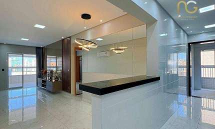 Apartamento com 3 dormitórios à venda, 110 m² por R$ 900.000,00 - Vilamar - Praia Grande/SP