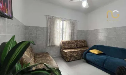 Kitnet com 1 dormitório à venda, 28 m² por r$ 195.000,00 - vila guilhermina - praia grande/sp