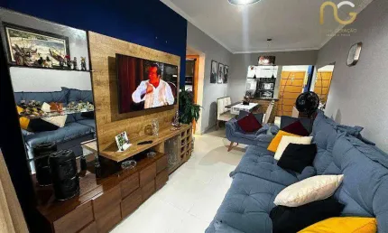 Apartamento à venda, 77 m² por R$ 635.000,00 - Canto do Forte - Praia Grande/SP
