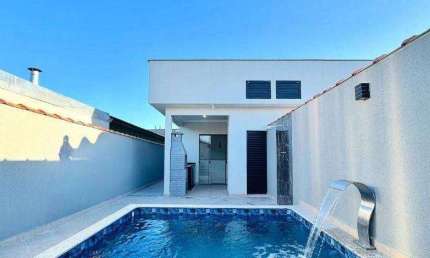 Casa com 2 dormitórios à venda, 70 m² por R$ 330.000,00 - Jussara - Mongaguá/SP