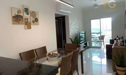 Apartamento com 2 dormitórios à venda, 69 m² por r$ 550.000,00 - tupi - praia grande/sp