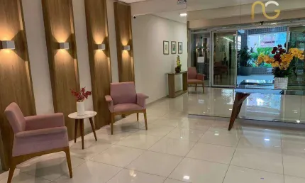 Apartamento com 2 dormitórios à venda, 72 m² por R$ 560.000,00 - Canto do Forte - Praia Grande/SP