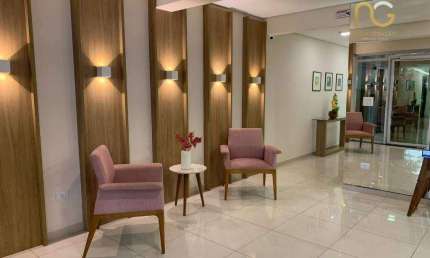 Apartamento com 2 dormitórios à venda, 72 m² por R$ 560.000,00 - Canto do Forte - Praia Grande/SP