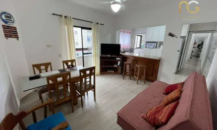 Apartamento com 2 dormitórios à venda, 80 m² por r$ 460.000,00 - vila guilhermina - praia grande/sp