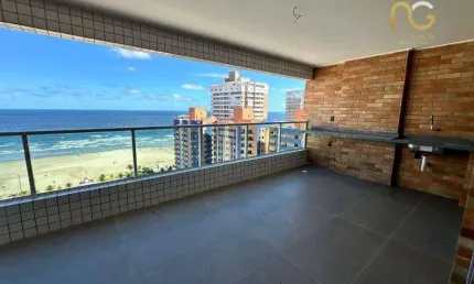 Apartamento com 3 dormitórios à venda, 126 m² por R$ 999.000,00 - Aviação - Praia Grande/SP