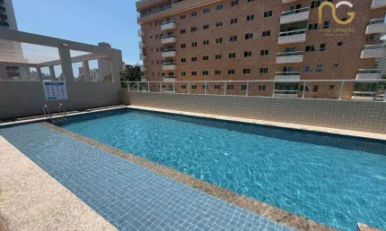 Apartamento com 2 dormitórios à venda, 63 m² por r$ 400.000,00 - aviação - praia grande/sp