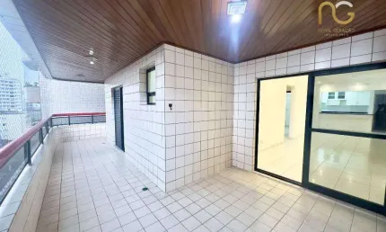 Apartamento com 3 dormitórios à venda, 131 m² por r$ 720.000,00 - tupi - praia grande/sp