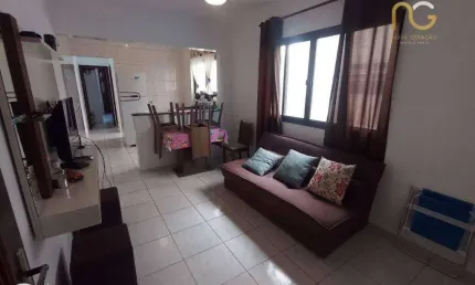 Apartamento com 1 dormitório à venda, 42 m² por r$ 265.000,00 - boqueirão - praia grande/sp