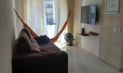 Apartamento com 1 dormitório à venda, 44 m² por r$ 265.000,00 - canto do forte - praia grande/sp