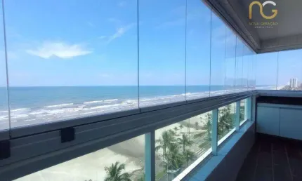 Apartamento com 3 dormitórios à venda, 101 m² por r$ 980.000,00 - balneário flórida - praia grande/sp