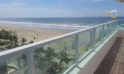 Apartamento com 3 dormitórios à venda, 110 m² por r$ 1.100.000,00 - balneário flórida - praia grande/sp