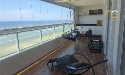 Apartamento com 3 dormitórios à venda, 110 m² por R$ 914.000,00 - Balneário Flórida - Praia Grande/SP