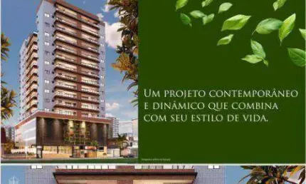 Apartamento com 2 dormitórios à venda, 69 m² por R$ 516.600,00 - Canto do Forte - Praia Grande/SP
