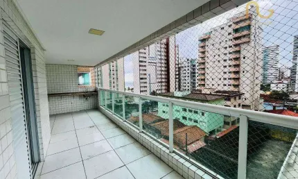 Apartamento à venda, 98 m² por r$ 600.000,00 - tupi - praia grande/sp