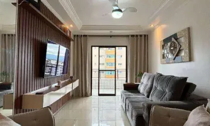 Apartamento à venda, 100 m² por r$ 590.000,00 - tupi - praia grande/sp