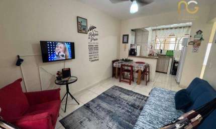 OPORTUNIDADE de Apartamento com 1 dormitório à venda, 40 m² por R$ 210.000 - Vilamar - Praia Grande/SP