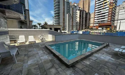 Apartamento com 1 dormitório à venda, 50 m² por R$ 309.000,00 - Vila Guilhermina - Praia Grande/SP