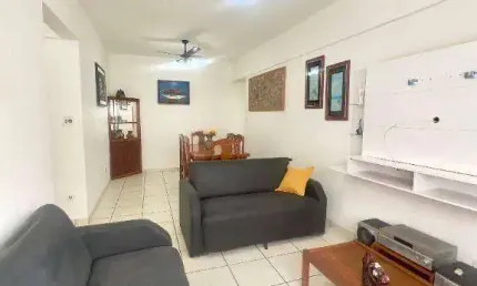 Apartamento com 2 dormitórios à venda, 78 m² por R$ 355.000,00 - Aviação - Praia Grande/SP
