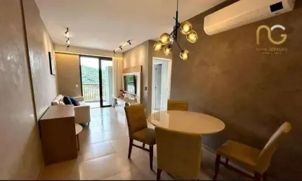 Apartamento com 2 dormitórios à venda, 71 m² por r$ 585.000,00 - canto do forte - praia grande/sp