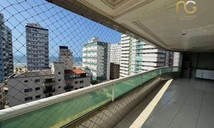 Apartamento com 3 dormitórios à venda, 170 m² por R$ 950.000,00 - Tupi - Praia Grande/SP