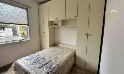 Kitnet com 1 dormitório à venda, 22 m² por r$ 140.000,00 - vila assunção - praia grande/sp