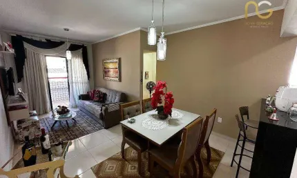 Apartamento à venda, 70 m² por r$ 420.000,00 - vila guilhermina - praia grande/sp