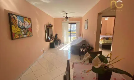 Apartamento com 1 dormitório à venda, 52 m² por r$ 294.900,00 - aviação - praia grande/sp