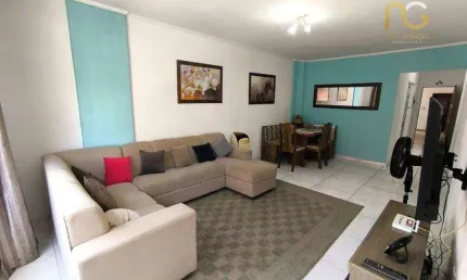 Apartamento com 2 dormitórios à venda, 80 m² por R$ 370.000,00 - Tupi - Praia Grande/SP