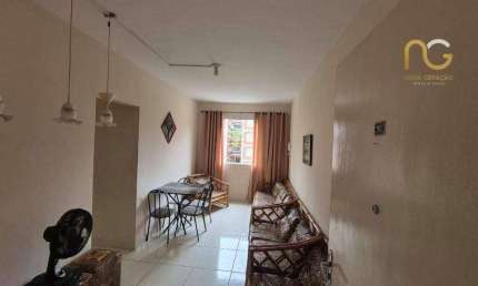 Apartamento 01 dormitorio a 50 mts da praia - Bairro Tupi/Praia Grande-SP
