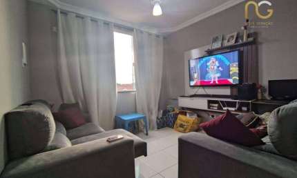 Sobrado com 2 dormitórios à venda, 90 m² por R$ 405.000,00 - Vila Assunção - Praia Grande/SP