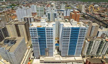 Apartamento novo com 2 dormitórios à venda, 82 m² por R$ 540.000 - Ocian - Praia Grande/SP
