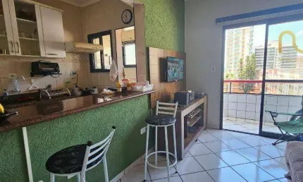 Apartamento com 1 dormitório à venda, 45 m² por R$ 290.000,00 - Tupi - Praia Grande/SP