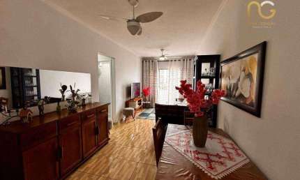 Apartamento com 2 dormitórios à venda, 93 m² por R$ 480.000,00 - Vila Guilhermina - Praia Grande/SP