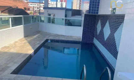 Apartamento com 2 dormitórios à venda, 51 m² por R$ 350.000,00 - Vila Assunção - Praia Grande/SP