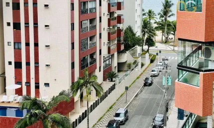 Apartamento com 3 dormitórios à venda, 137 m² por r$ 850.000,00 - canto do forte - praia grande/sp
