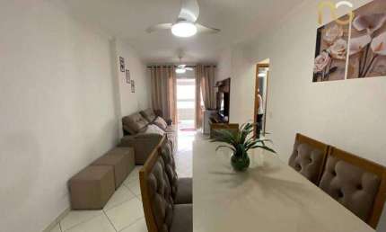 Apartamento com 2 dormitórios à venda, 81 m² por R$ 640.000,00 - Tupi - Praia Grande/SP