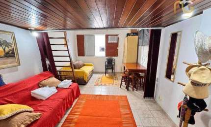 Kitnet com 1 dormitório à venda, 27 m² por R$ 180.000,00 - Tupi - Praia Grande/SP