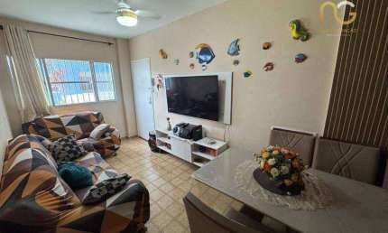 Apartamento com 2 dormitórios à venda, 55 m² por R$ 335.000,00 - Vila Assunção - Praia Grande/SP
