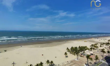 Apartamento com 2 dormitórios à venda, 52 m² por R$ 330.000,00 - Vila Assunção - Praia Grande/SP