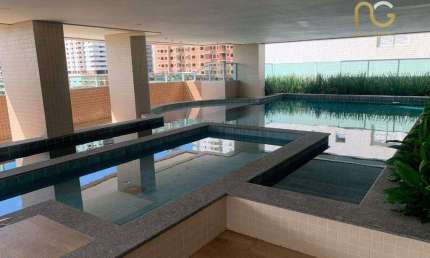 Apartamento com 3 dormitórios à venda, 102 m² por R$ 615.000,00 - Aviação - Praia Grande/SP