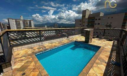 Cobertura à venda, 286 m² por R$ 900.000,00 - Aviação - Praia Grande/SP