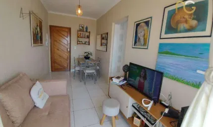 Apartamento à venda, 52 m² por r$ 250.000,00 - tupi - praia grande/sp